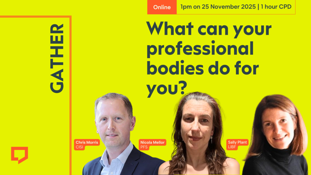 What can your professional bodies do for you